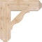Ekena Millwork Funston Craftsman Smooth Bracket, Douglas Fir, 5 1/2"W x 22"D x 22"H BKT06X22X22FST04SDF - alternate 3